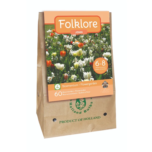 Blumenzwiebeln Tasche 'Folklore John' Mischung