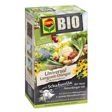 COMPO BIO Universal Langzeit-Dünger mit Schafwolle