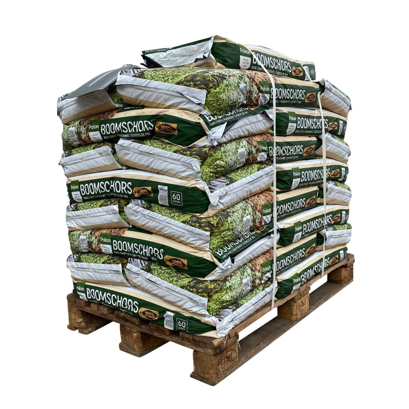 Palette 1,5 m3 POKON Frische Rindenmulch (Big Bag-Format) kaufen