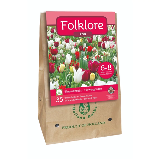 Blumenzwiebeln Tasche 'Folklore Rob' Mischung