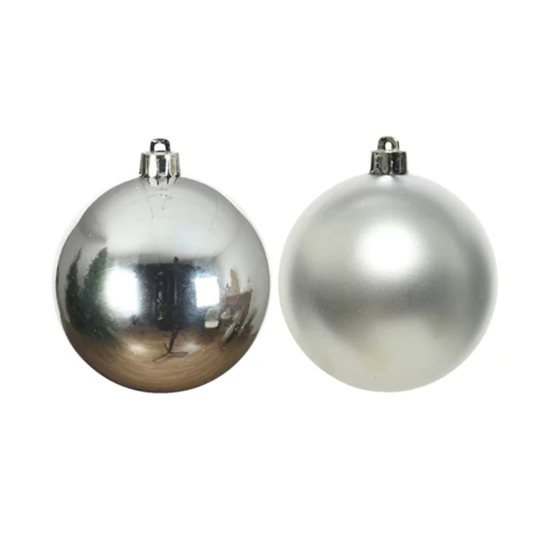 Weihnachtskugeln Set 42-teilig - Gold & Weiß Für Christbaum