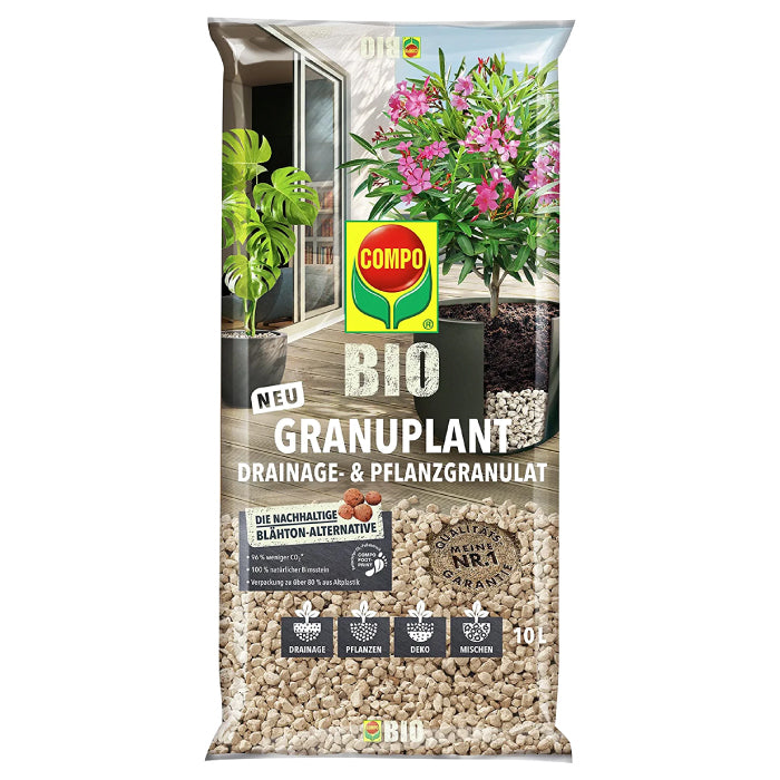COMPO Bio Granuplant® Granuplant® Granulés végétaux pour Cactus Gris COMPO Bio Granuplant® Granuplant® Granulés végétaux pour Cactus Gris